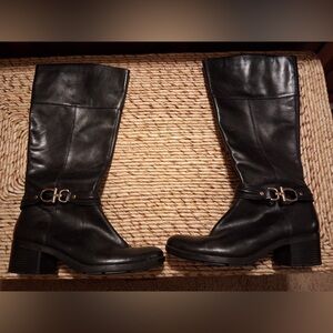 Bandolino Black Women's Leather Boots